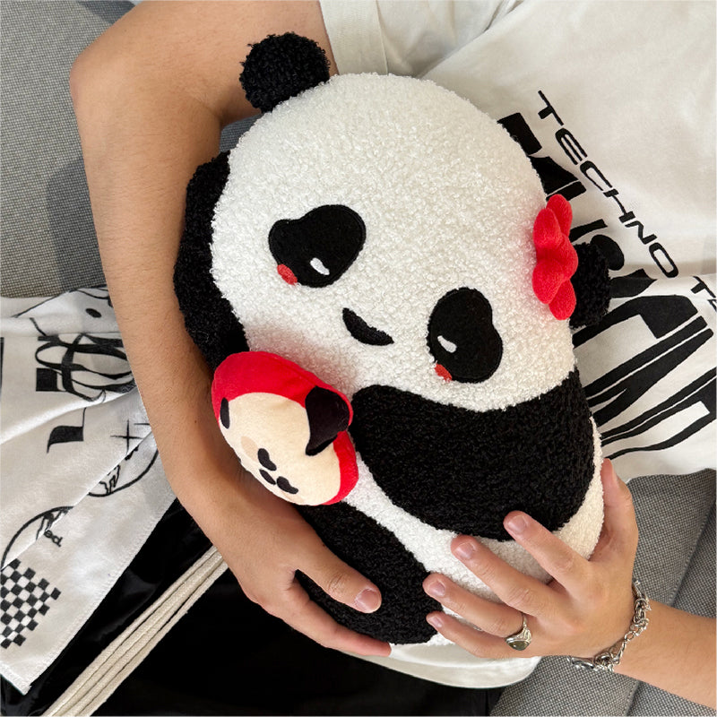 huahuadehua Panda Plush Lumbar Pillow