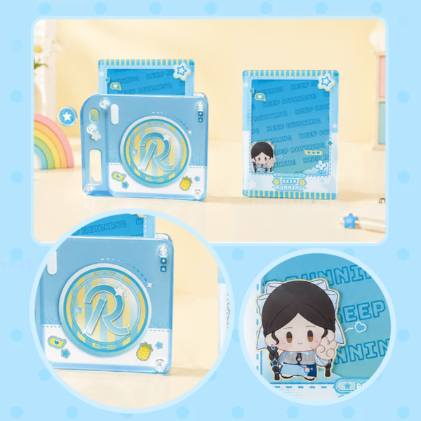 ZJSTV Keep Running Photo Card Camera Magnet