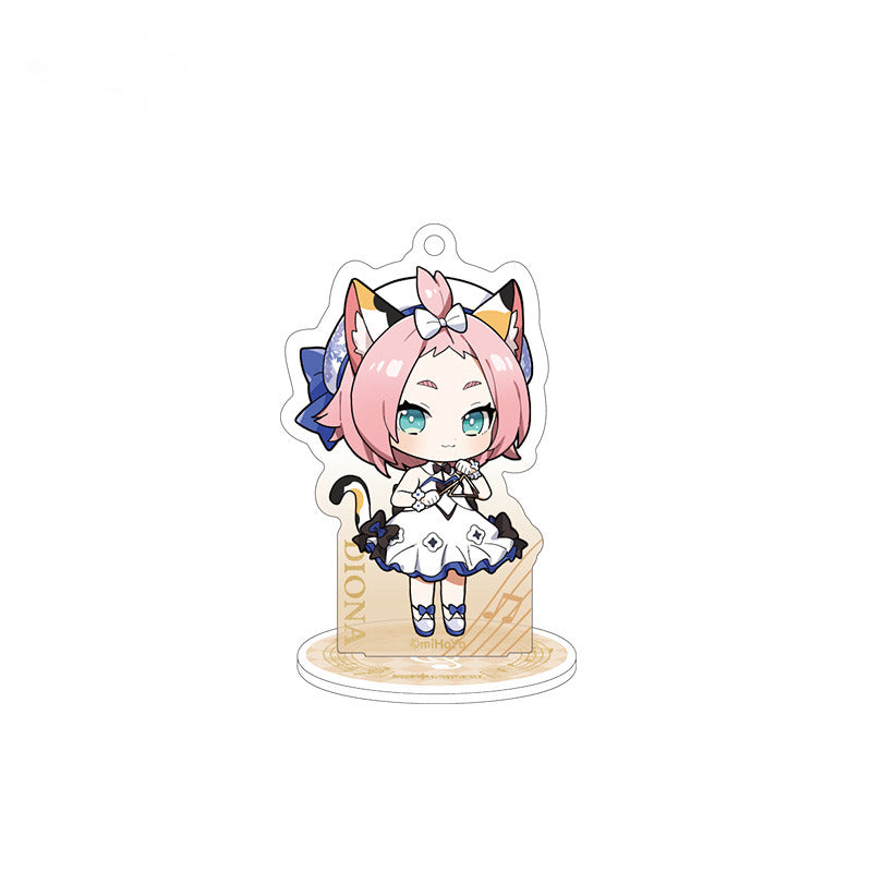 Genshin Impact Character Chibi Mini Standee Concert Theme