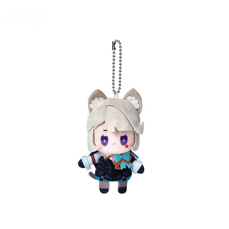 Genshin Impact Plush Finger Puppet Keychain