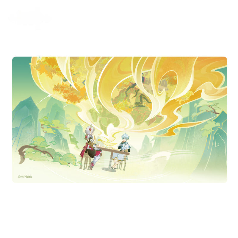 Genshin Impact Badge Trading Card The Poetic Rhymes of Flowing Waters