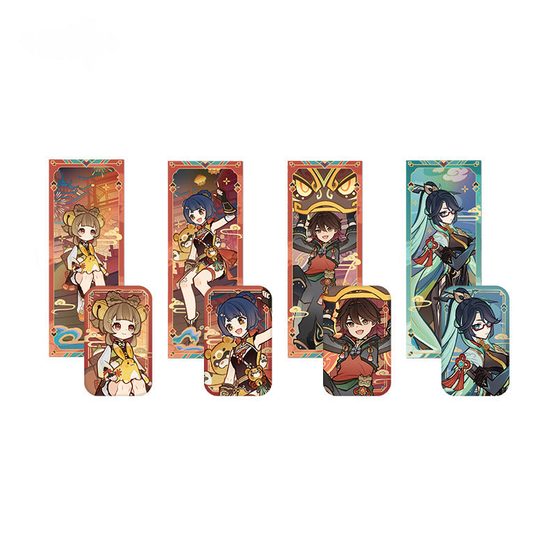 Genshin Impact Badge Collection Ticket Vibrant Harriers Aloft in Spring Breeze Series