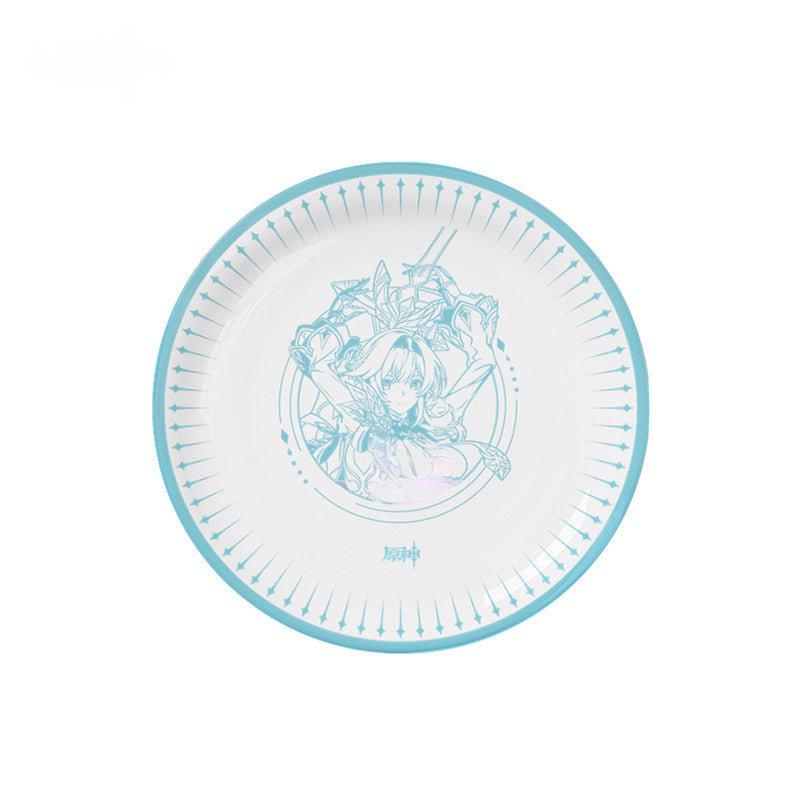 Genshin Impact Badge Canvas Bag Mouse Pad Plate Winds of Departure Theme