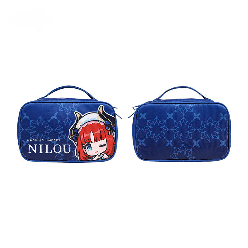 Genshin Impact Badge Pendant File Folder Mouse Pad Bag Nilou Starry Series