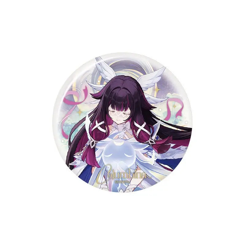 Genshin Impact 6th Anniversary Celebration Series Mirror Badge Standee Card