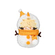 CPOP4U | Link Click Snowman Plush Pendant  Fluffy Winter CPOP4U