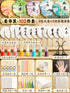 Heritage Lacquer Fan DIY Kit - Complete Children's Craft Set for Making Handmade Fans