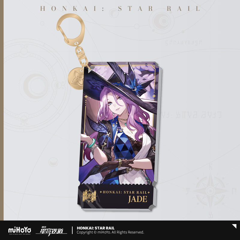 Honkai: Star Rail Acrylic Pendant - The Erudition