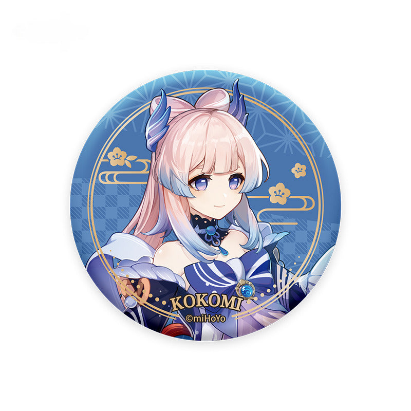 Genshin Impact Character Badge Inazuma City Theme