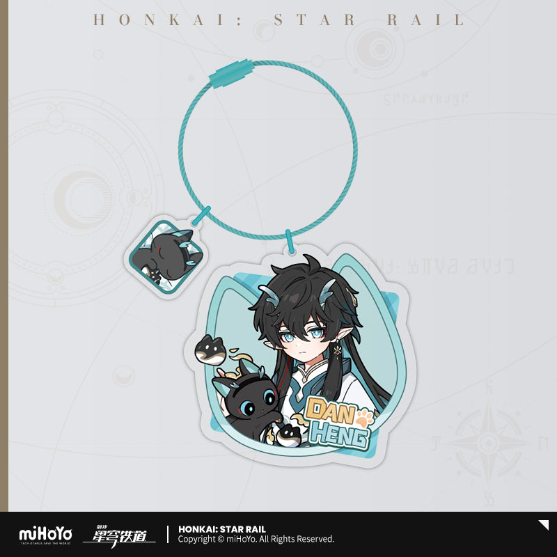 Honkai: Star Rail Acrylic Pendant Little Kitten Series