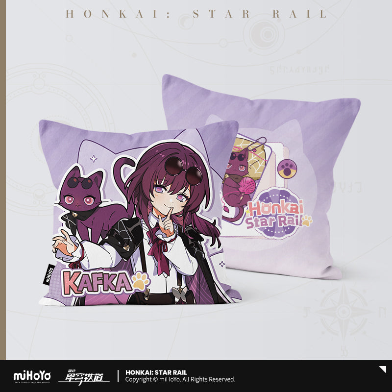 Honkai: Star Rail Square Pillow Little Kitten Series