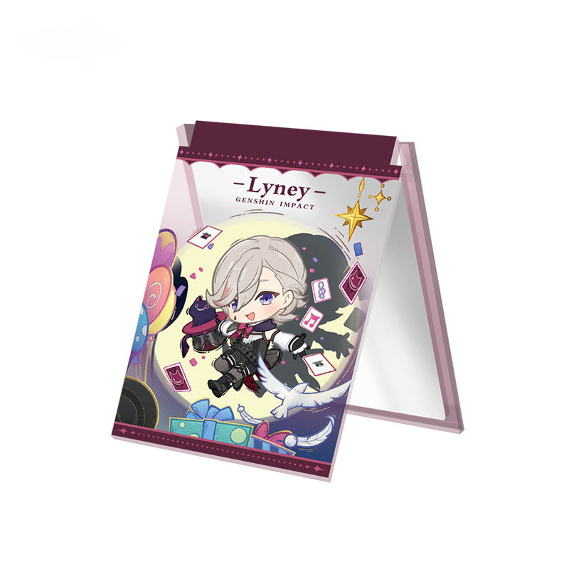 Genshin Impact Acrylic Folding Mirror Starlight Letter Series