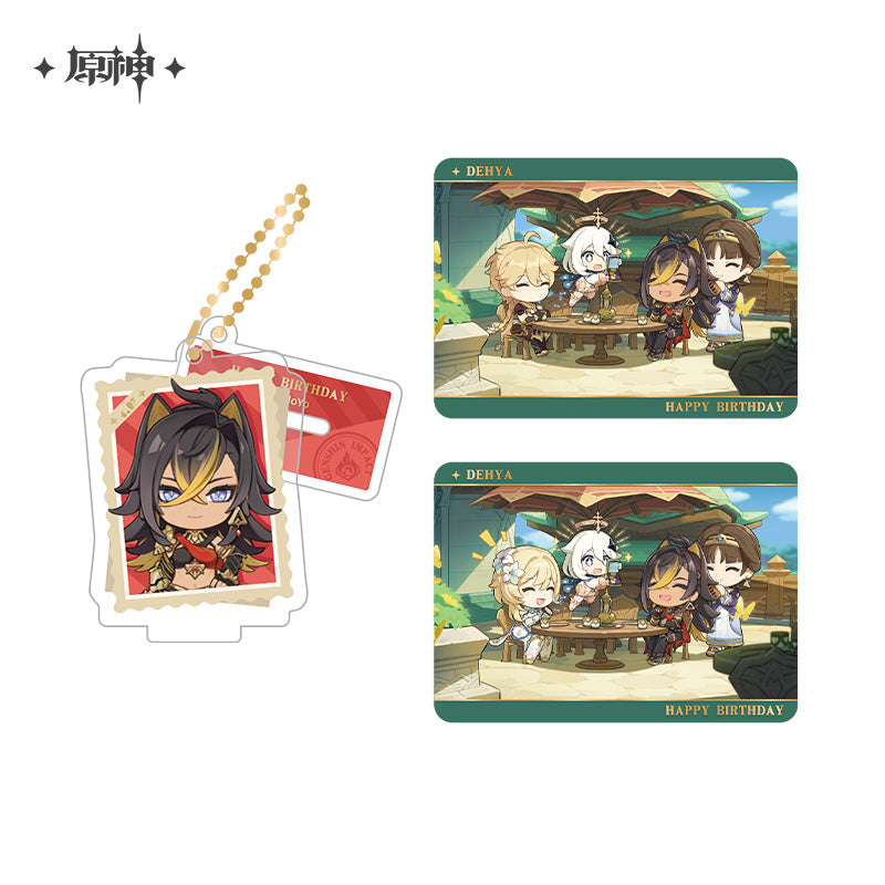 Genshin Impact Character Standee Collection Card Set Taking Pictures Recounting Good Times Series