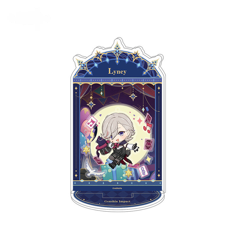 Genshin Impact Acrylic Shaker Set Stand Starlight Letter Series