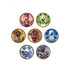 Genshin Impact Rotating Metal Badge Rainbow Invitation Series