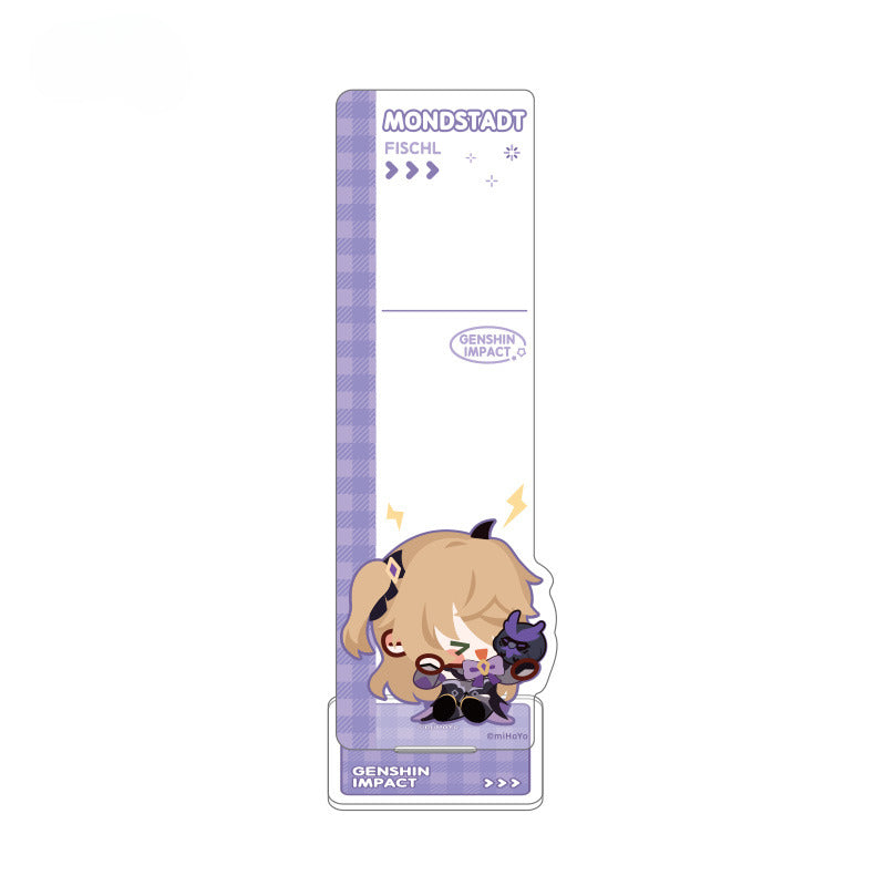 Genshin Impact Q Version Post-it Note Holder
