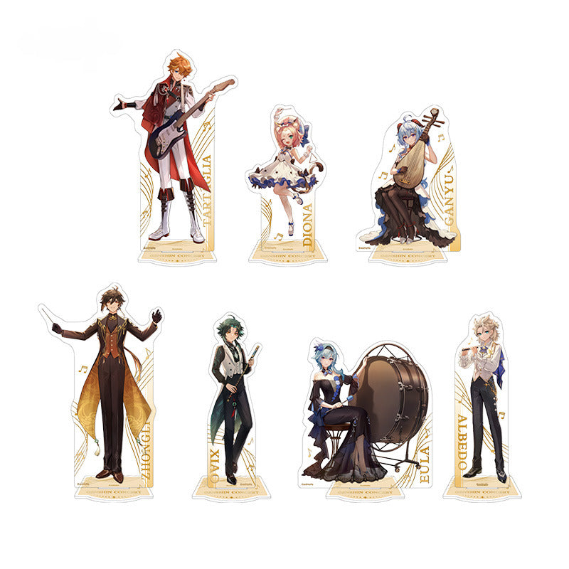 Genshin Impact Character Acrylic Standee Concert Theme