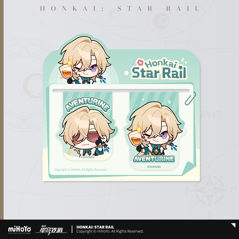 Honkai: Star Rail Soft Magnetic Bookmark Set Pom - Pom Exhibition Hall Series