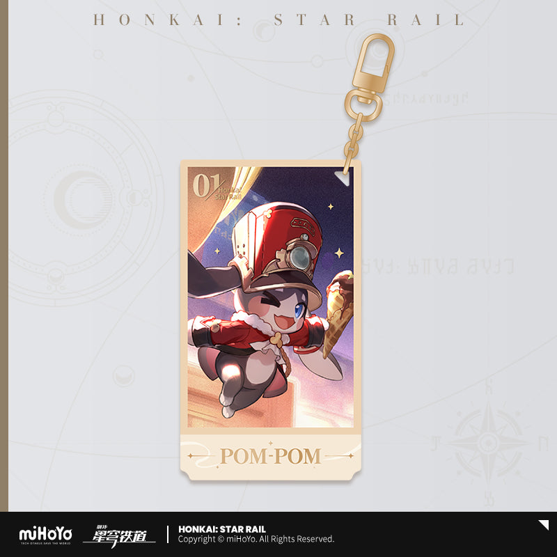 Honkai: Star Rail Acrylic Pendant Anniversary Celebration Gift Series