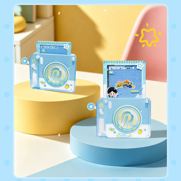 ZJSTV Keep Running Photo Card Camera Magnet