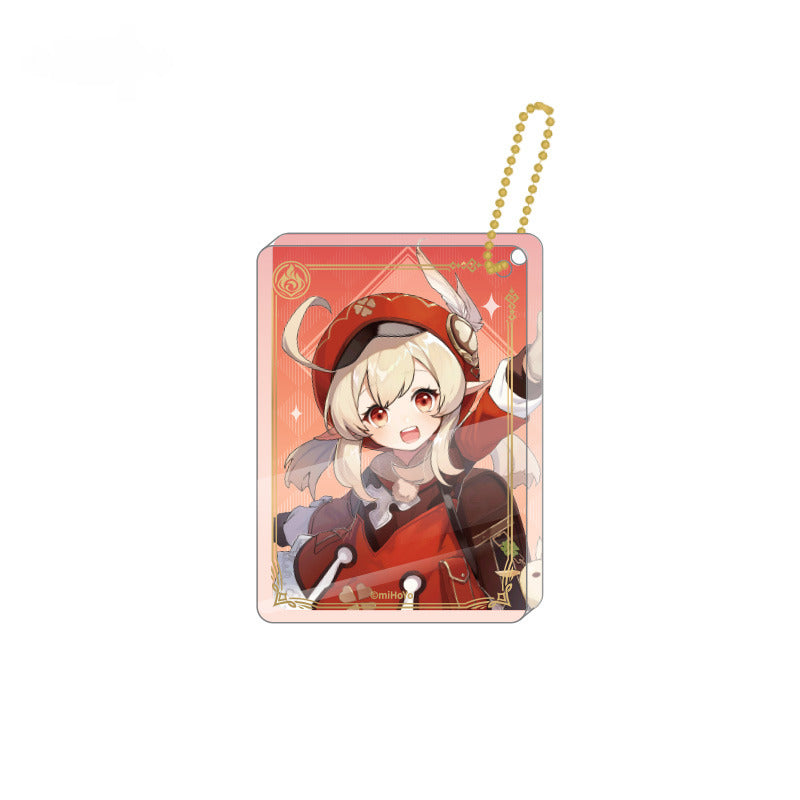 Genshin Impact Character Thick Acrylic Pendant