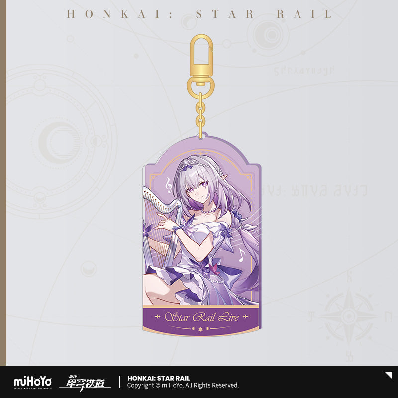 Honkai: Star Rail Acrylic Pendant Star Rail LIVE Series