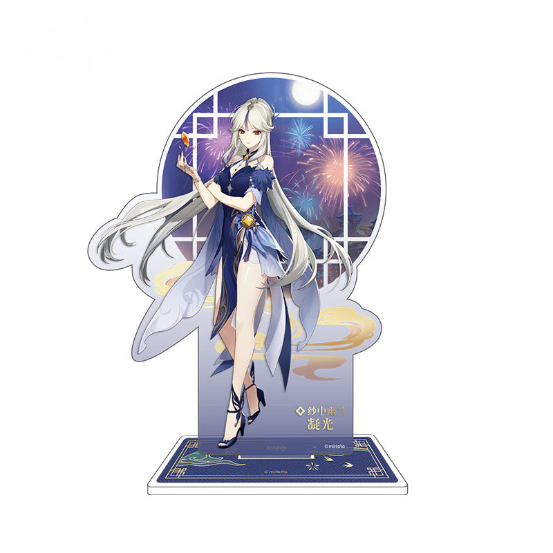 Genshin Impact Badge Standee Teyvat Style Series
