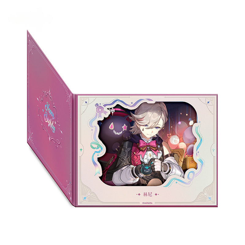 Pre-order Genshin Impact Flip Style Flower Window Colored Paper 2025 Day of Destiny Series