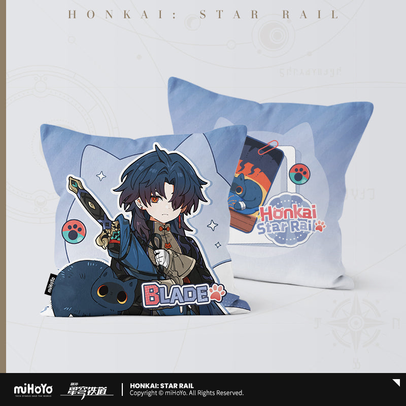 Honkai: Star Rail Square Pillow Little Kitten Series
