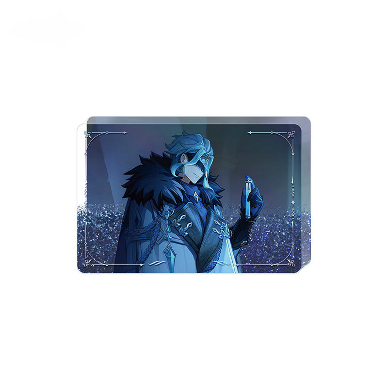 Genshin Impact Badge Quicksand Acrylic Painting A Winter Night's Lazzo