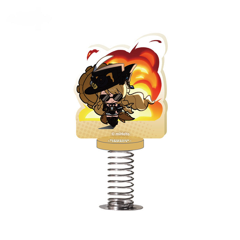 Genshin Impact Acrylic Bobblehead Standee Q Version Emoticon Series