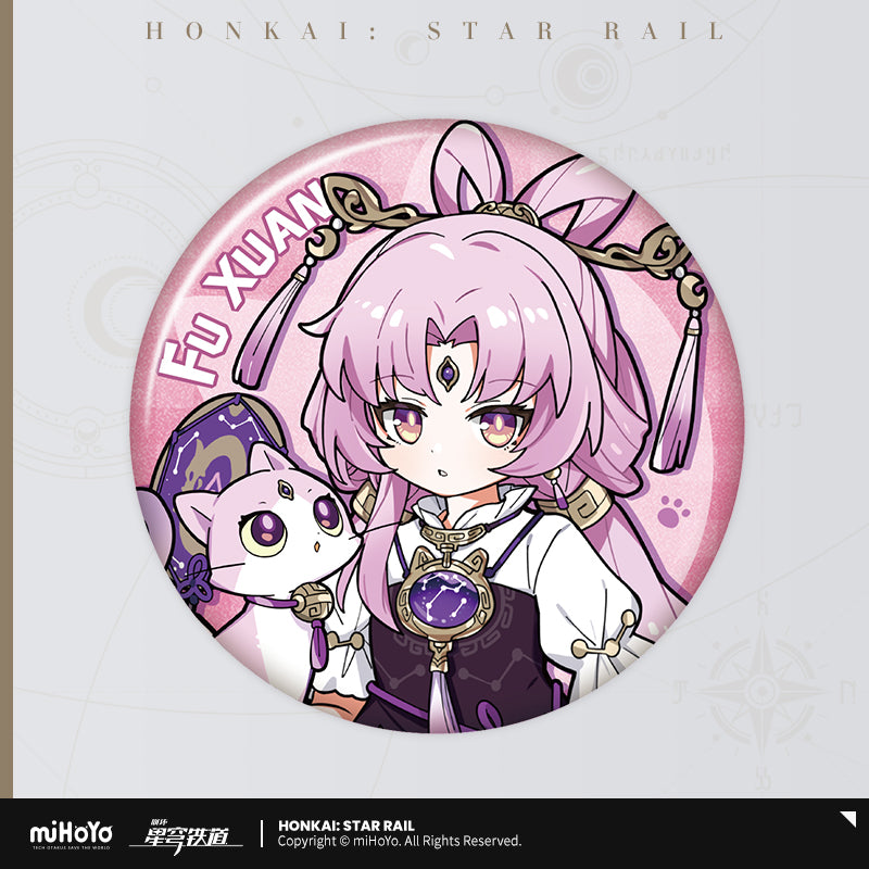Honkai: Star Rail Badge Little Kitten Series