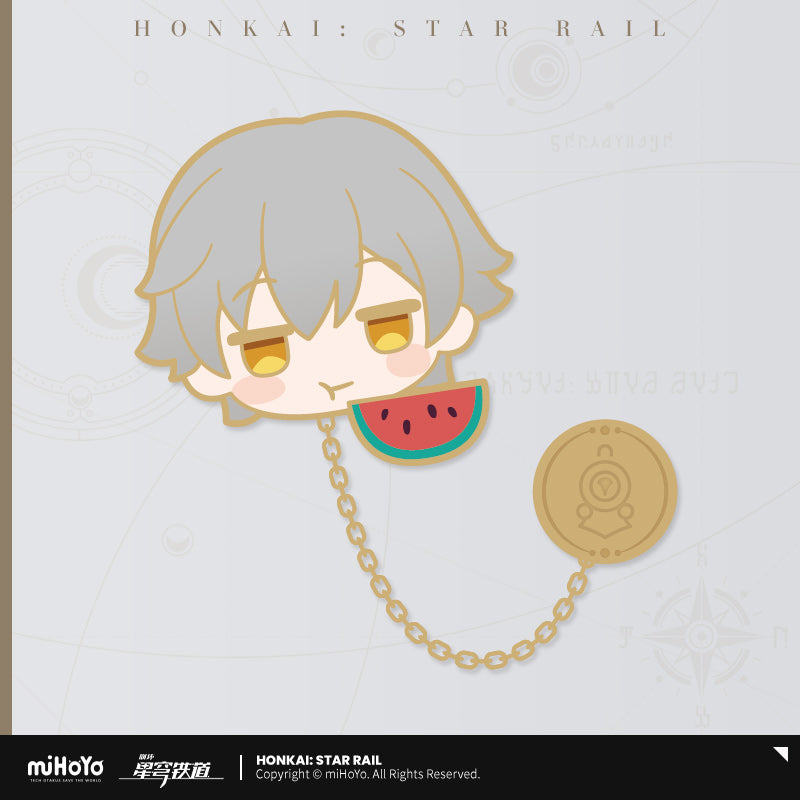 Honkai: Star Rail Metal Badge Pom - Pom Exhibition Hall Series