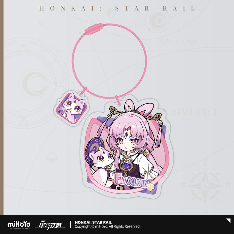 Honkai: Star Rail Acrylic Pendant Little Kitten Series