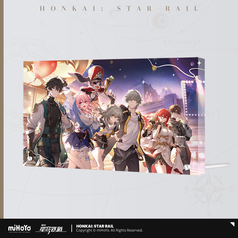 Honkai: Star Rail Acrylic Decorative Painting Anniversary Celebration Gift Series
