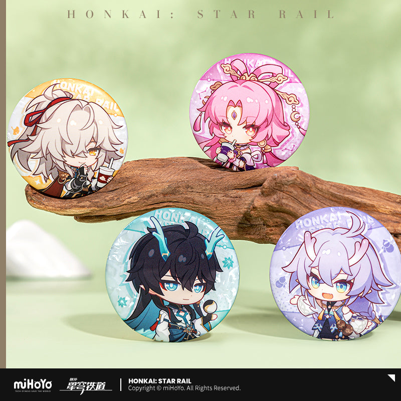 Honkai: Star Rail Chibi Badge Train Travel Series