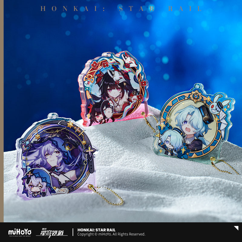 Honkai: Star Rail Badge Display Sleeve Pom - Pom Exhibition Hall Series