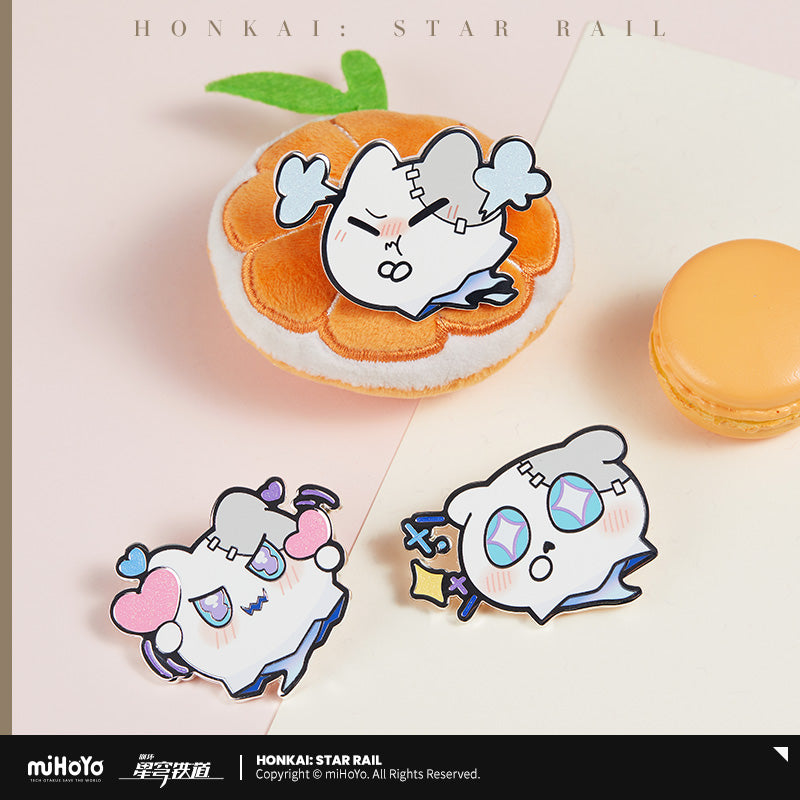 Honkai: Star Rail Wuwubo Metal Badge Wuwu Yixia Series