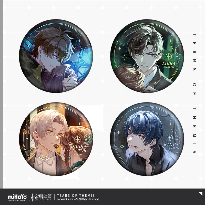 Tears of Themis Memento of Heartbeats Series Tinplate Badge (Round 3)