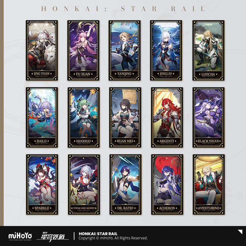 Honkai: Star Rail 1st Anniversary Commemorative Collectible Card Blind Box (Set B) - Random One Piece