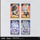 Honkai: Star Rail Chibi Laser Collectible Card Set Autumn Festival Series