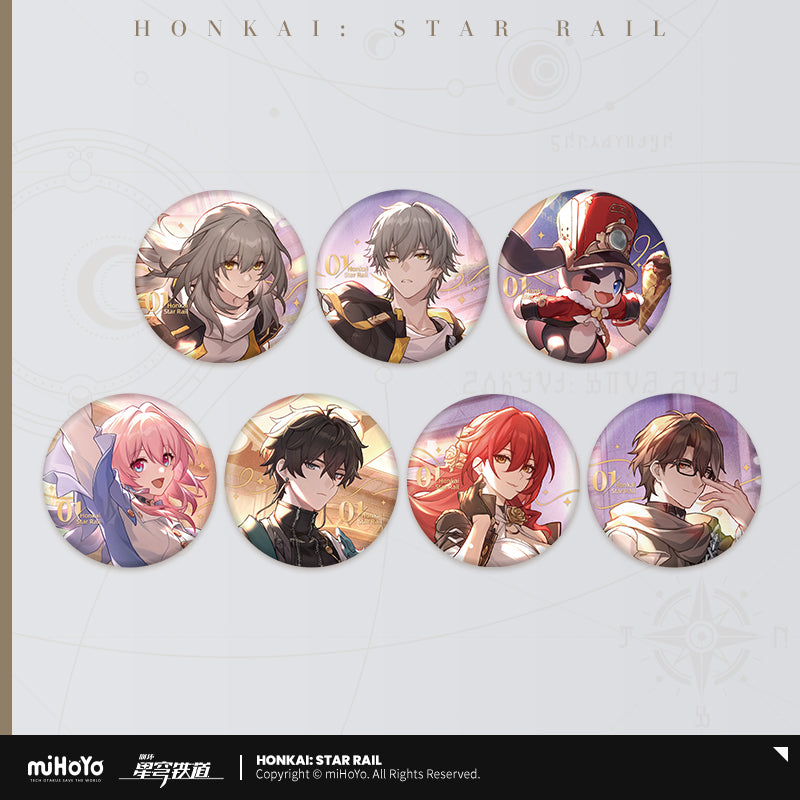 Honkai: Star Rail Badge Anniversary Celebration Gift Series