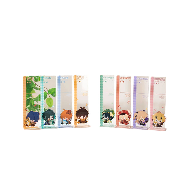 Genshin Impact Q Version Post-it Note Holder