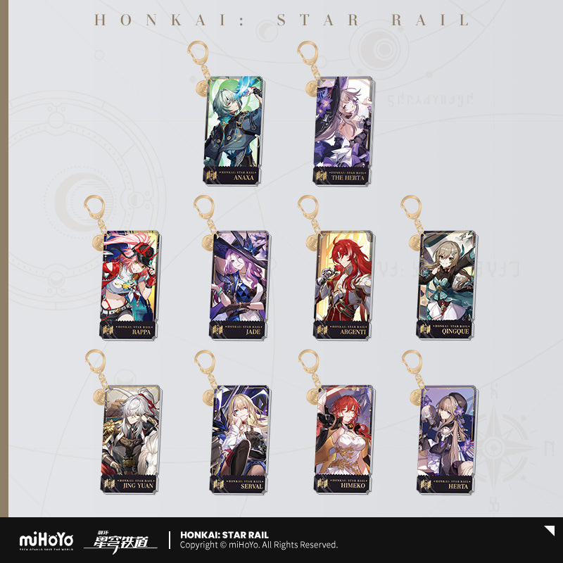 Honkai: Star Rail Acrylic Pendant - The Erudition