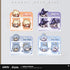 Honkai: Star Rail Soft Magnetic Bookmark Set Pom - Pom Exhibition Hall Series