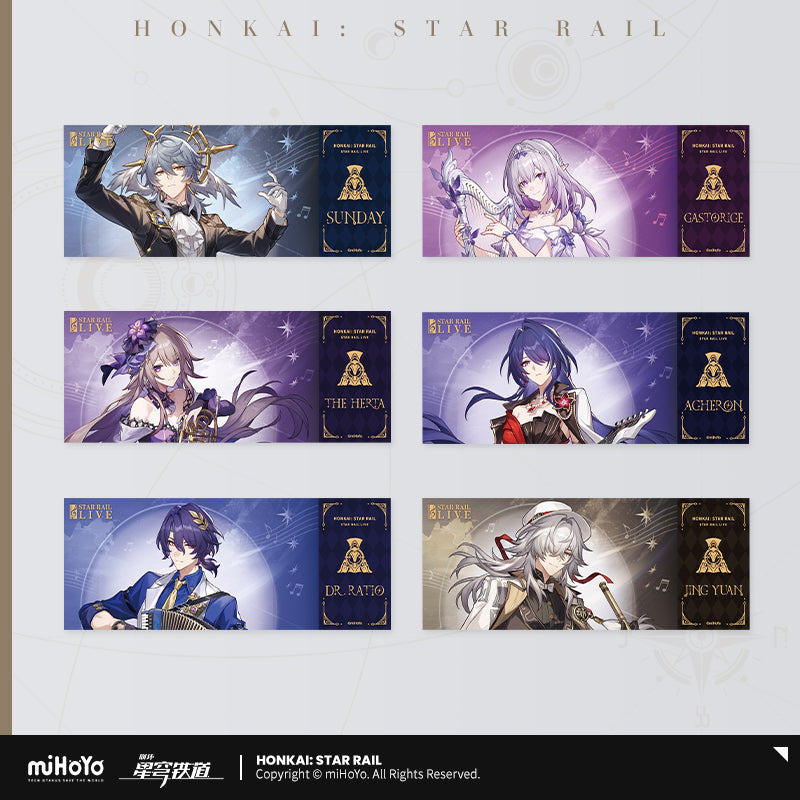 Honkai: Star Rail Laser Ticket Star Rail LIVE Series