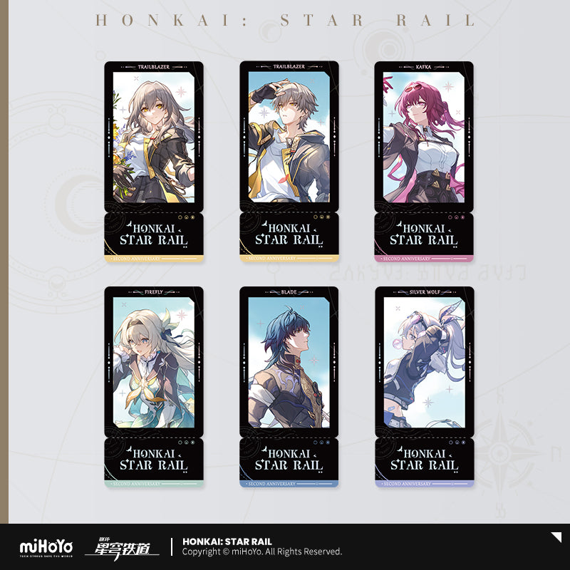 Honkai: Star Rail Replica Film Card Anniversary Celebration Gift Series