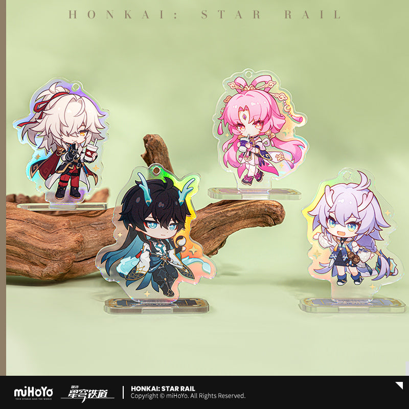Honkai: Star Rail Chibi Acrylic Hanging Ornament Train Travel Series