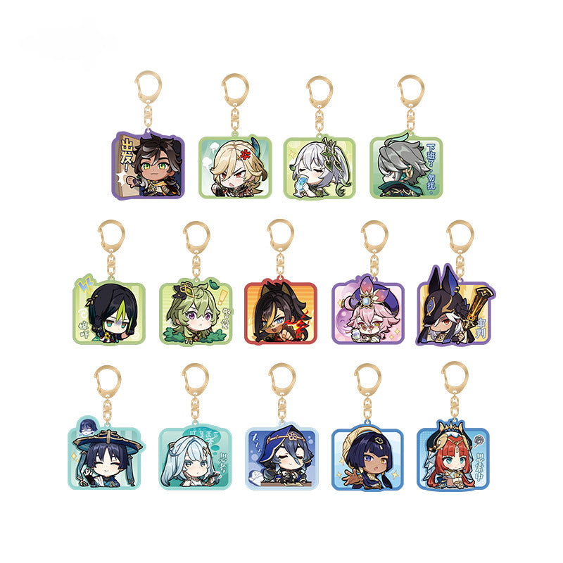Genshin Impact Acrylic Pendant Sumeru City Theme