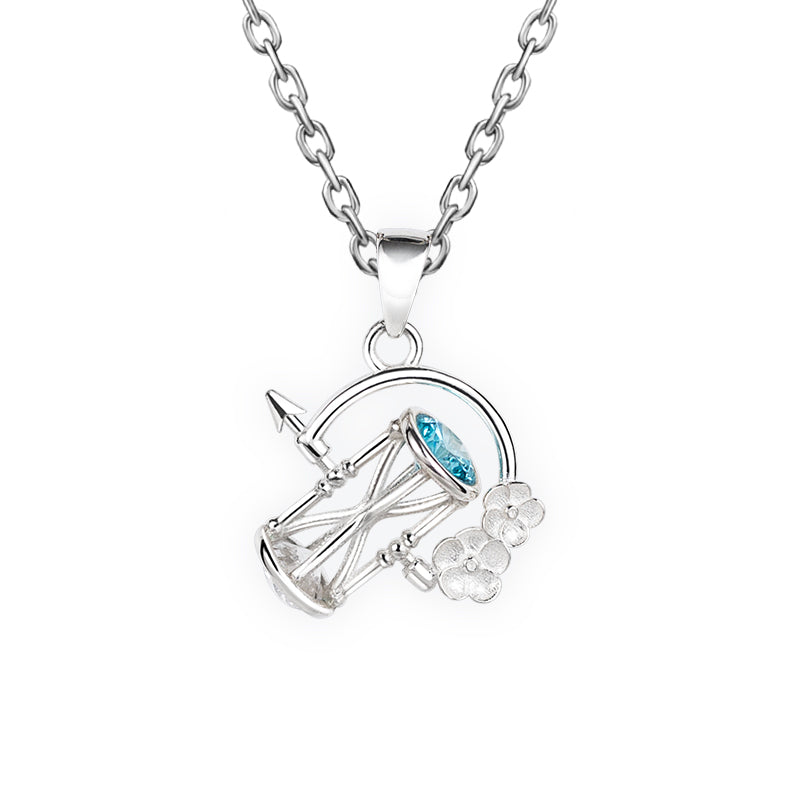 Link Click Official Peripherals Pendant Lu Guang Link Click Silver Pendant Necklace